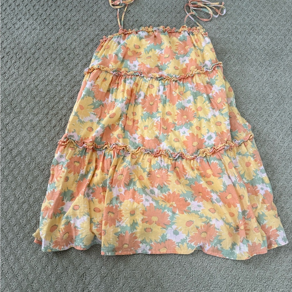 Rails Orange and Yellow casual dress